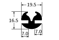 PEXT1295 Window Seal