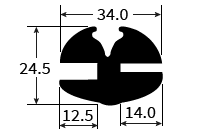 PEXT1655 Window Seal