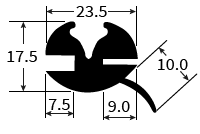 PEXT1669 Window Seal