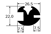 PEXT1692 Window Seal