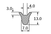 SPE036EP Sponge Extrusion