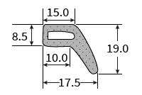 SPE083N Sponge Extrusion