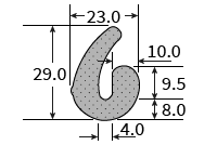 SPE084 Sponge Extrusion