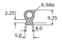 SPE091N Sponge Extrusion