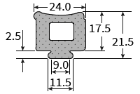 SPE109 Sponge Extrusion