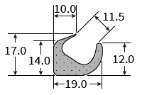 SPE115 Sponge Extrusion