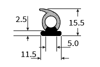 SPE126 Sponge Extrusion