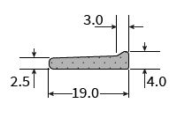 SPE139 Sponge Extrusion