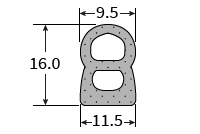 SPE142 Sponge Extrusion