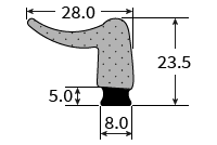 SPE144 Sponge Extrusion