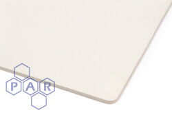 White FKM Rubber Sheet