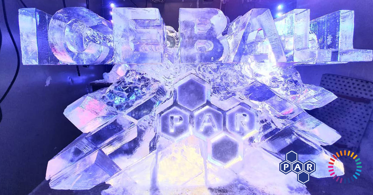 PAR Group Sponsor Ice Masterpiece for Rainbow Hub