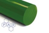 Nylon 6 Rod - Cast Green Oil Filled