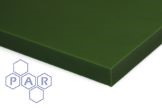 Nylon 6 Sheet - Cast Green Oil Filled