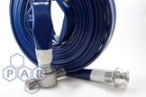 6906 - Blue TPU Potable Water Layflat Hose Assemblies