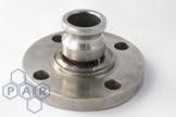 Stainless Steel Flanged Male Camlock
