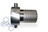 Lug Type Coupling - Stainless Steel Female BSPP x Hose Tail