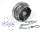 Storz Coupling Blank Cap and Chain