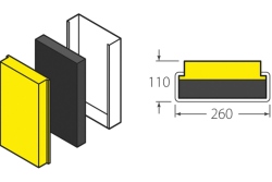 POLY18104 - UHMWPE Docking Bumper