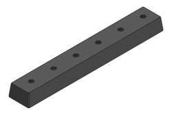 TPX30X4.5 - TPX Rubber Docking Bumper