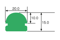 WS-A109GN Dimensional Drawing