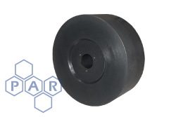 Black Nylon Trunnion Wheel