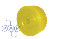 Yellow Nylon Trunnion Wheel 