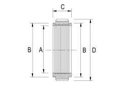 IDF Expanding Weld Males - Dimensional Drawing