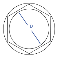 Domed Nut Covers - Dimensional Drawing