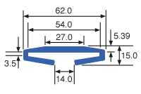 WS-P251BE Dimensional Drawing