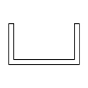 Silicone Extrusions - U Channels (Large)