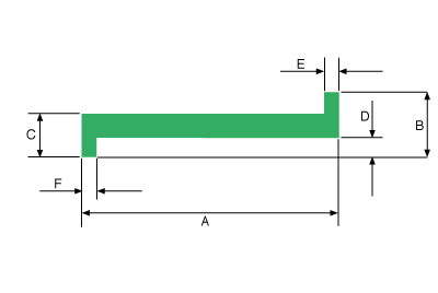 Z-Profile Dimensional Drawing