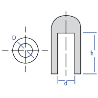 End Tip - Dimensional Drawing