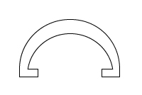 Half Round Bar Wear Strips