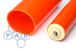 Polyurethane Roller Sleeves - Orange