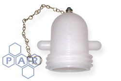 Polypropylene Male URT Blank Plug & Chain