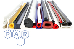 Silicone Extruded Rubber Profiles 